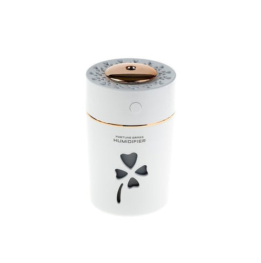 Lucky Clover Mini USB Humidifier – 280ml Portable Aroma Diffuser