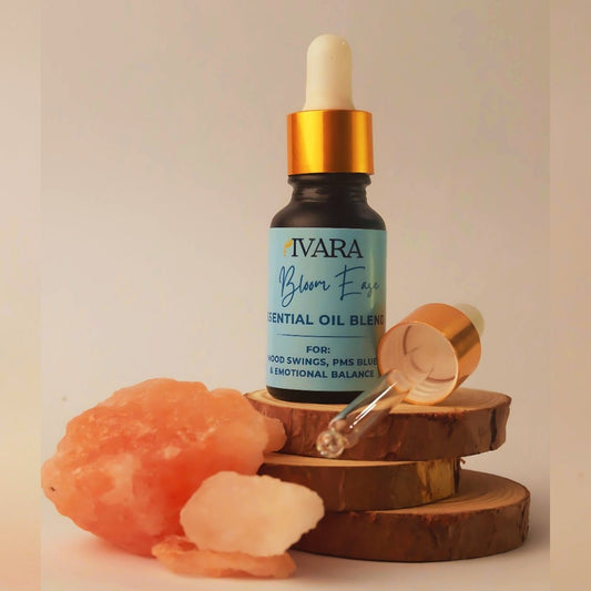 Bloom Ease – Essential Oil Blend for PMS Blues, Mood Swings & Emotional Balance