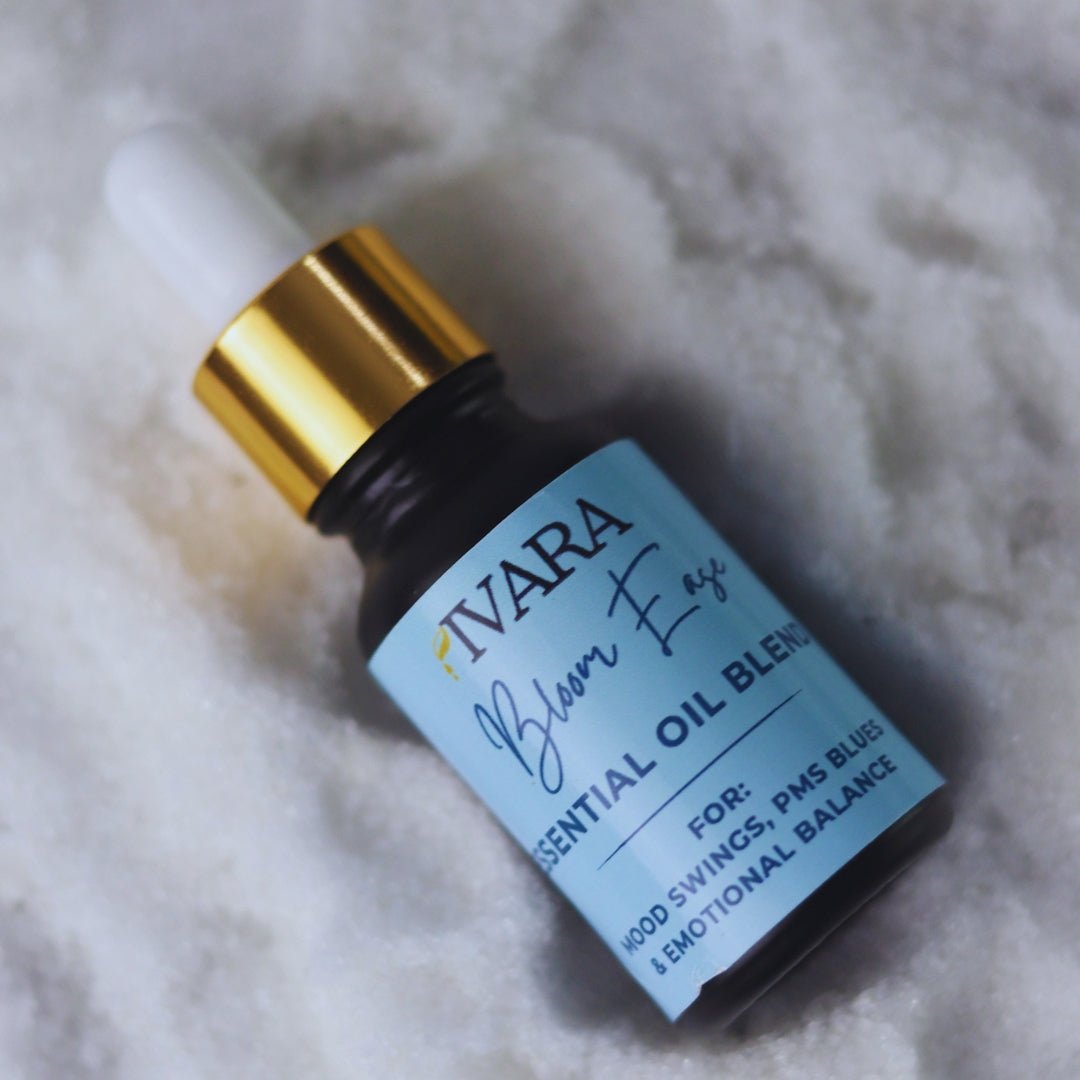 Bloom Ease – Essential Oil Blend for PMS Blues, Mood Swings & Emotional Balance