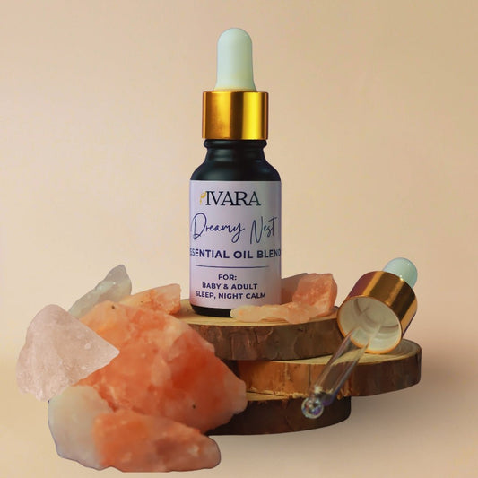 Dreamy Nest – Essential Oil Blend for Headache Relief, Restful Sleep & Night Calm (Baby & Adult Safe)