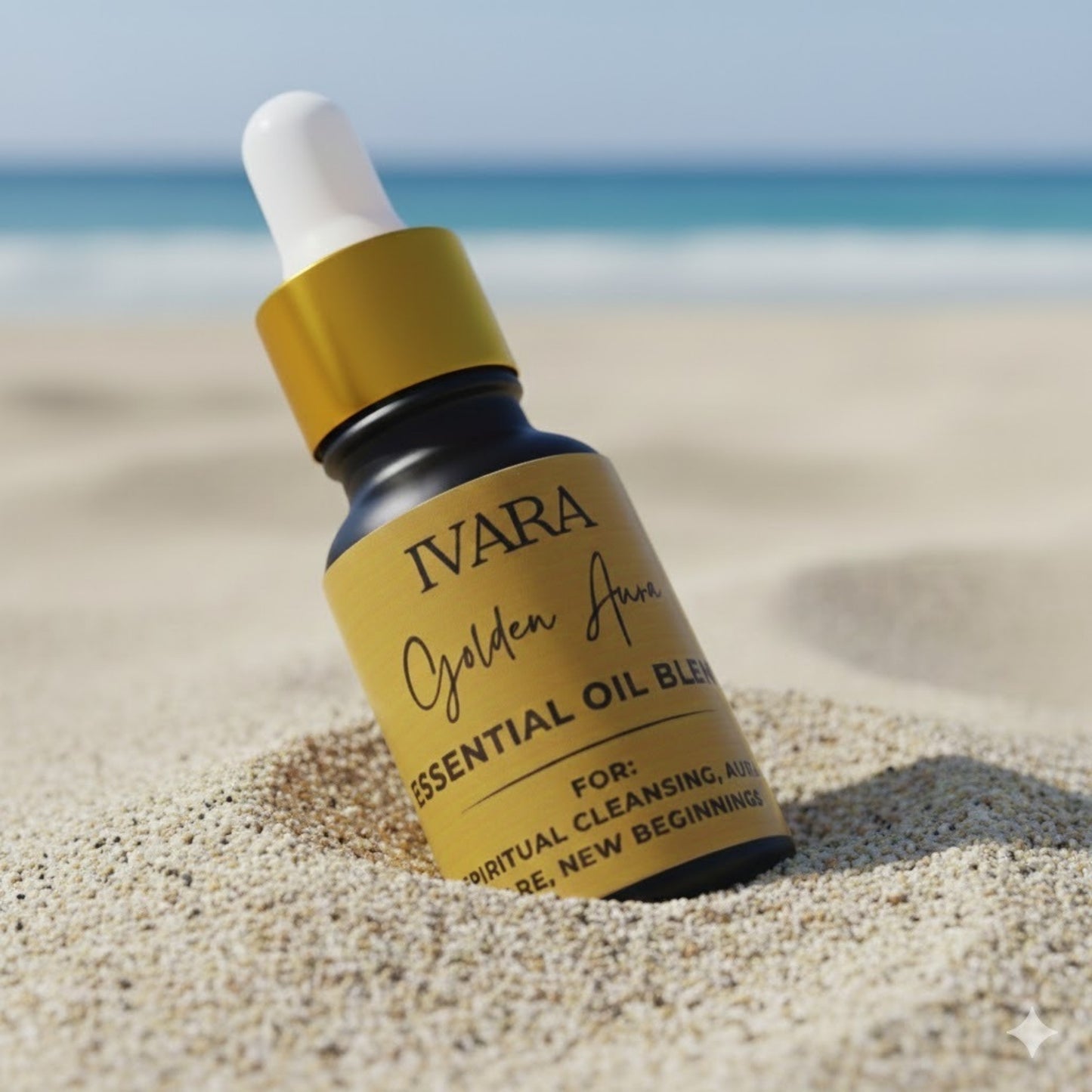 Golden Aura — For Spiritual Cleansing & Prayer Rooms - Natural Aromatherapy Oil