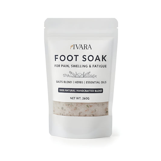 Natural Foot Soak — For Pain, Swelling & Fatigue | IVARA
