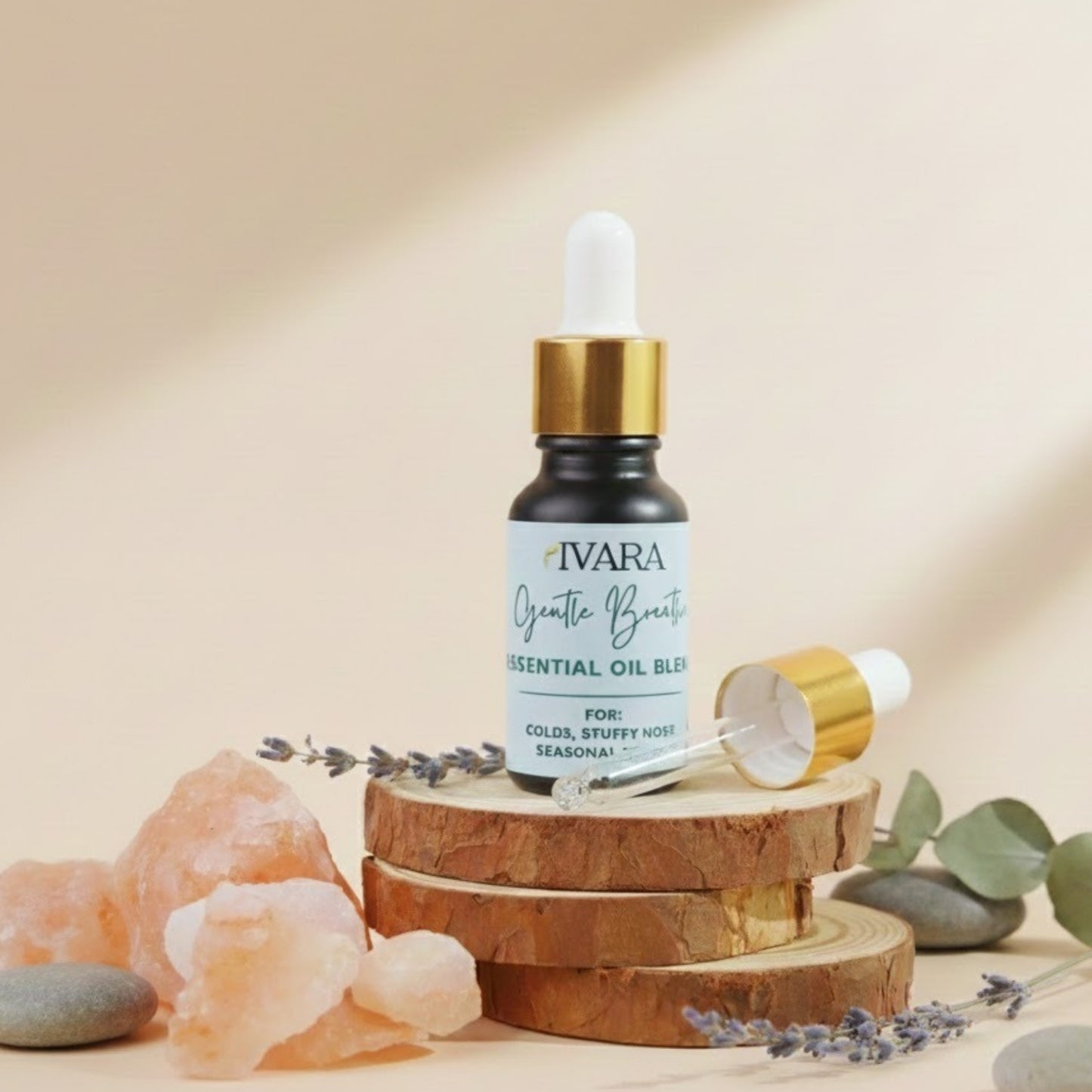 Gentle Breathe — For Cold, Congestion & Seasonal Relief - Natural Aromatherapy Oil