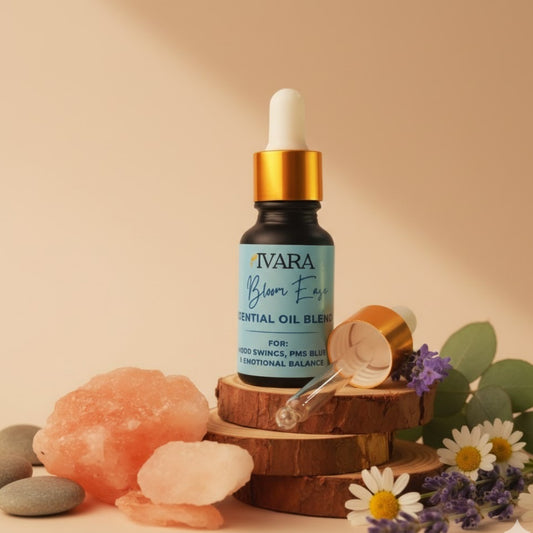 Bloom Ease — For PMS, Menstrual Cramps & Period Comfort - Natural Aromatherapy Oil