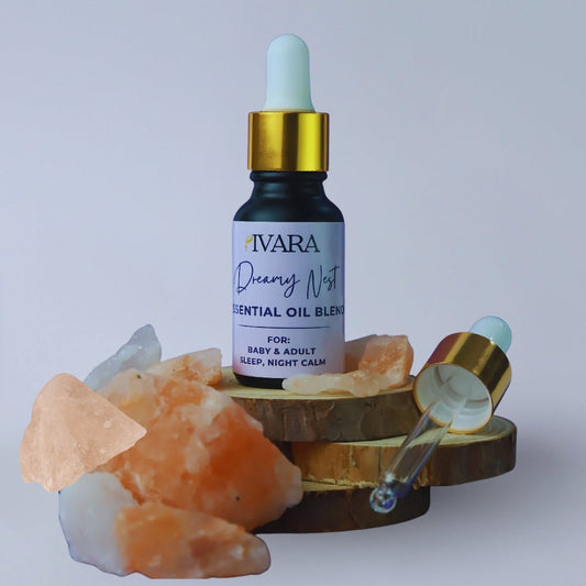 Dreamy Nest – Essential Oil Blend for Headache Relief, Restful Sleep & Night Calm (Baby & Adult Safe)