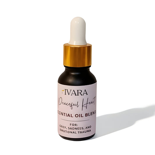 Peaceful Heart — For Grief, Emotional Healing & Inner Calm Natural Aromatherapy Oil