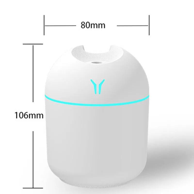 Little Y Portable Mini Air Humidifier Oil Diffuser for Car/Room
