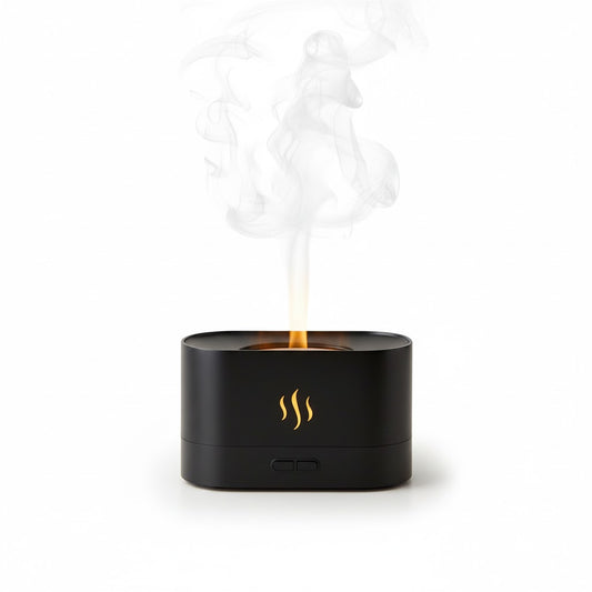 Flame Aroma Diffuser — Ultrasonic Aromatherapy Humidfier